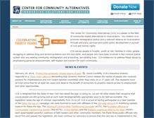 Tablet Screenshot of communityalternatives.org